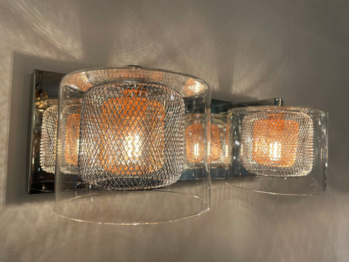 Wall Luminaire In Chrome And Copper LL00127